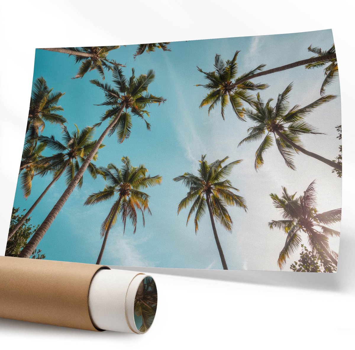 Coloray Polycanvas Poster - Stedelijke Charme, Fotografie - 594 x 840 mm - Geel Kunst - Rechthoek - Kunstposter - Slaapkamer - Klassiek