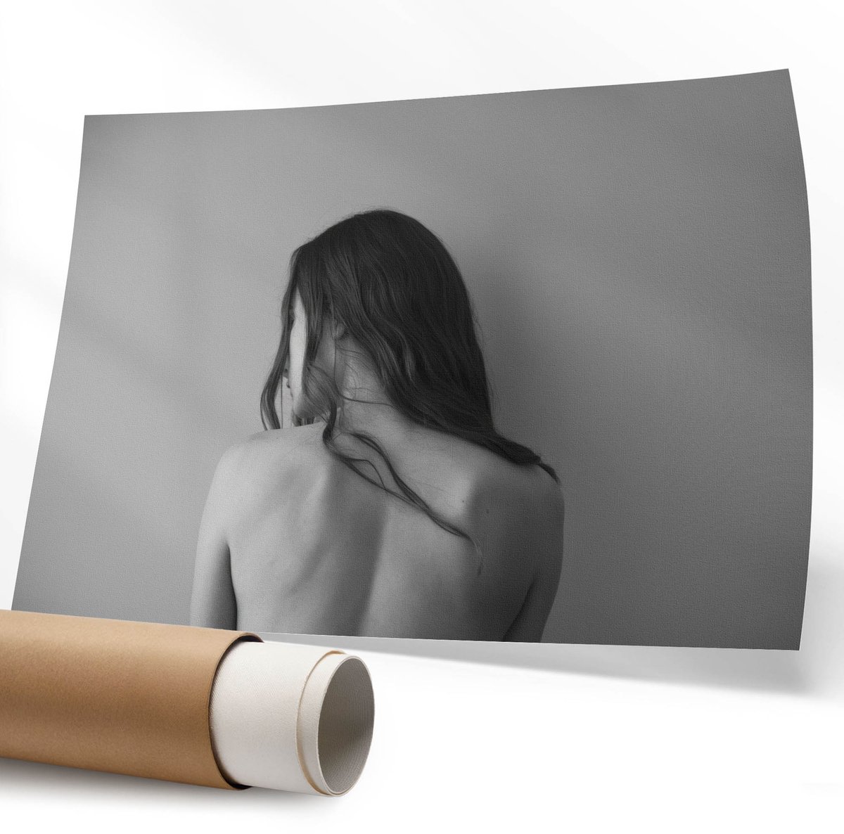 Coloray Polycanvas Poster - Stadsdrukte, Schilderen - 594 x 840 mm - Geel Wanddecoratie - Rechthoek - Kunstposter - Slaapkamer - Expressief