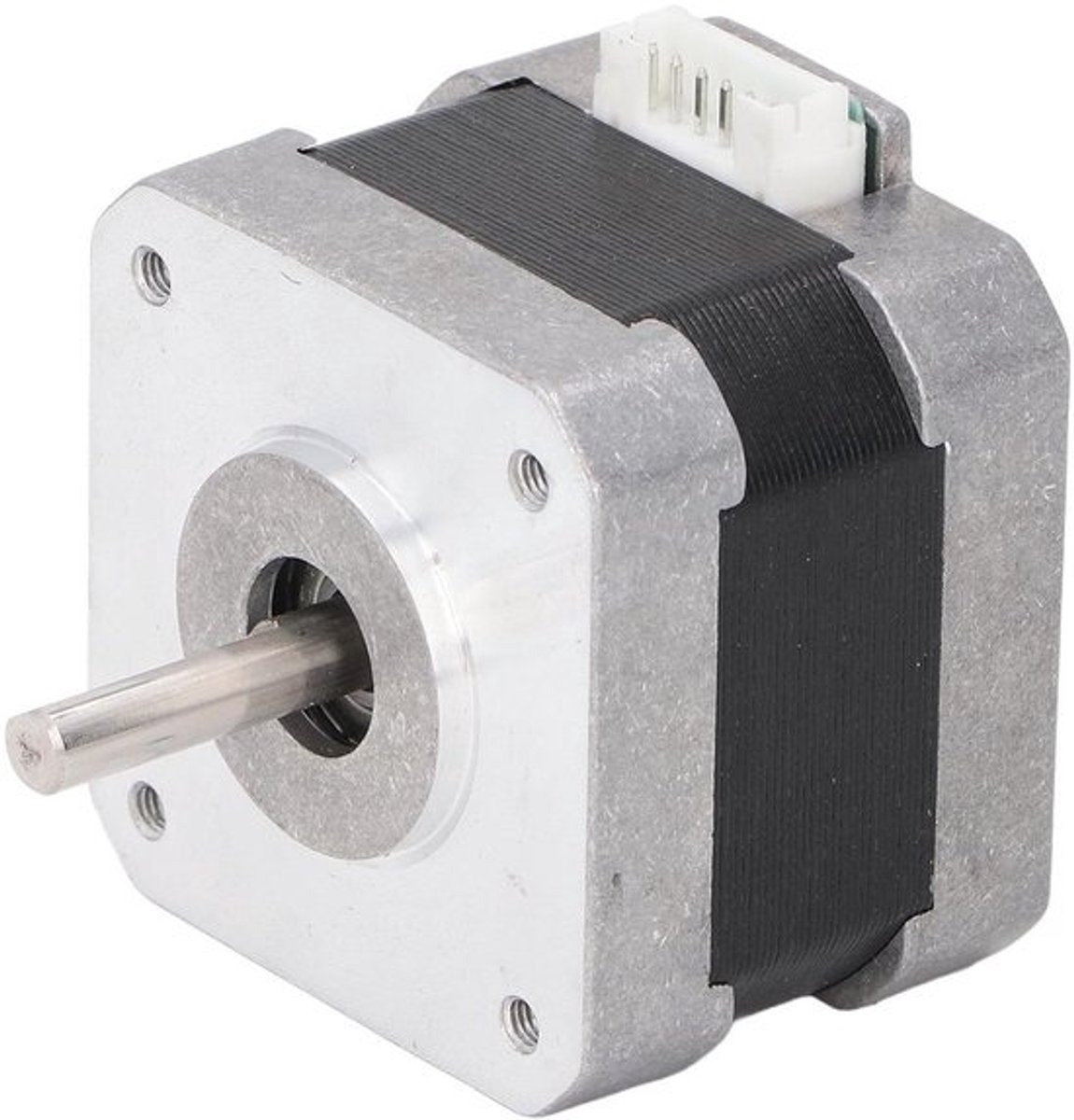 Stappenmotor 3D-printer - Motor Nema 17 - Precisie Beweging - Laag Geluidsniveau - 1.8 Graden - Zwart