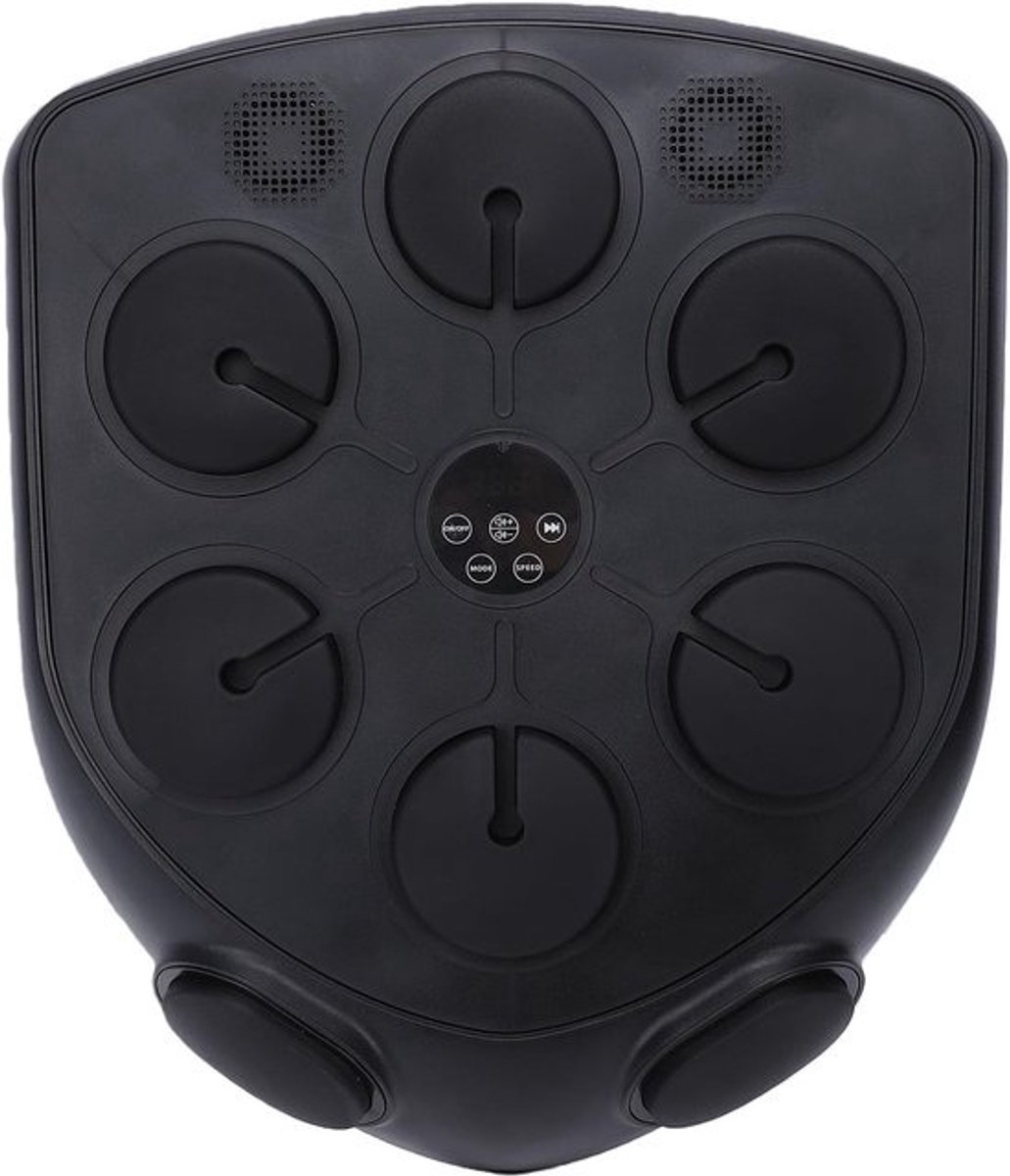 Slimme Muziek Boksmachine - Wandboksmachine Bokstrainer - Thuis Fitness - Rhythm Sync Verlichting - 55 x 45 x 10.5 cm