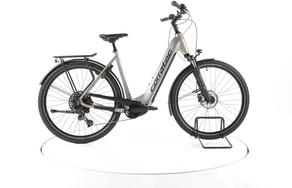 Corratec Trekking Elektrische trekkingfiets Bosch Accu 750Wh 28" grijs Pro