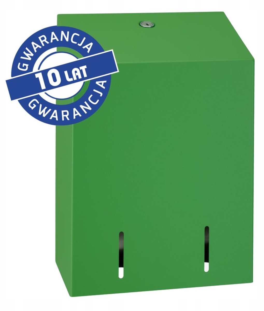 Merkloos Groen RVS Dispenser voor Toiletpapier (900 vel)