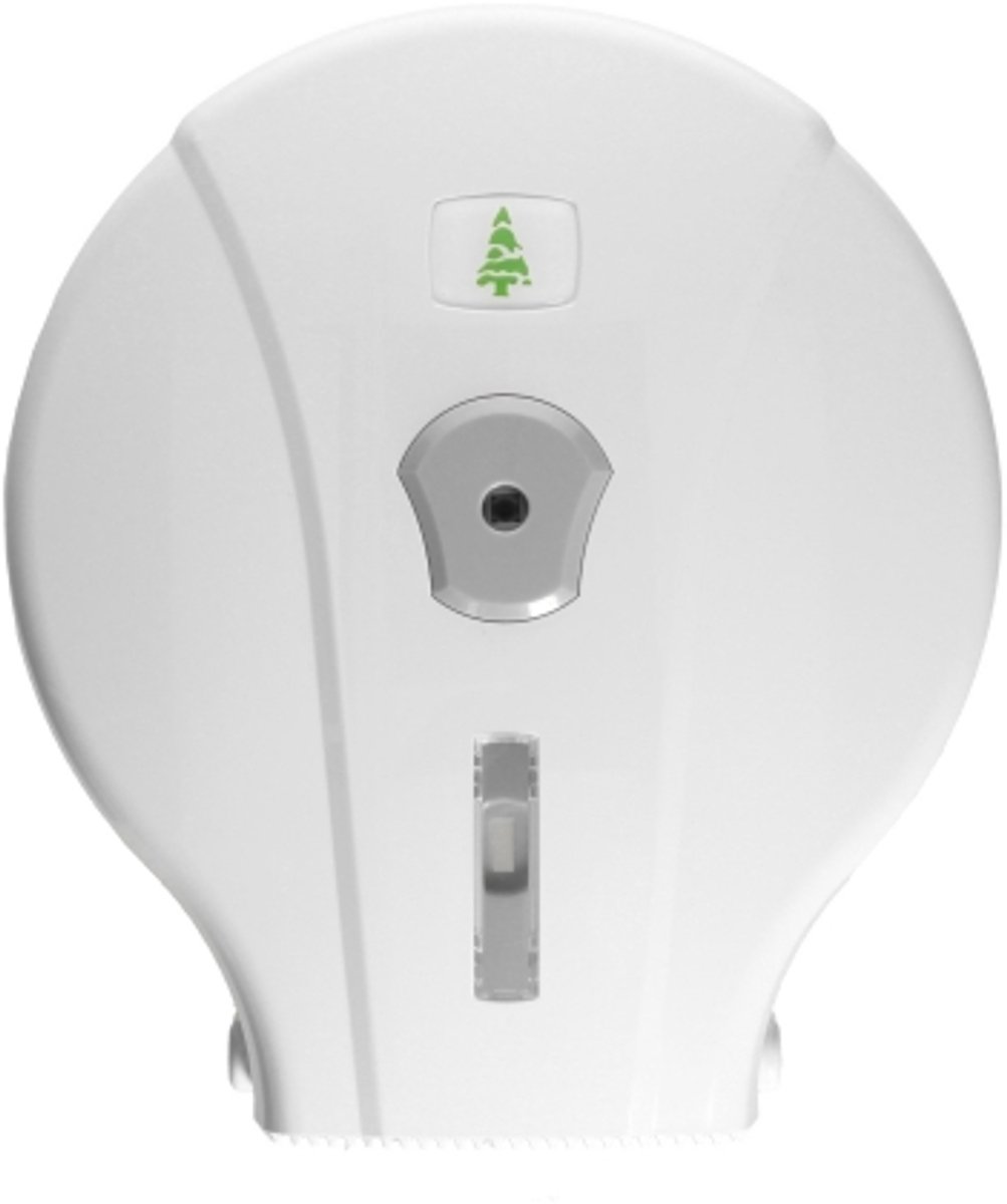 Wanddispenser Jumbo Toiletrol MJ1 Wit met Slot