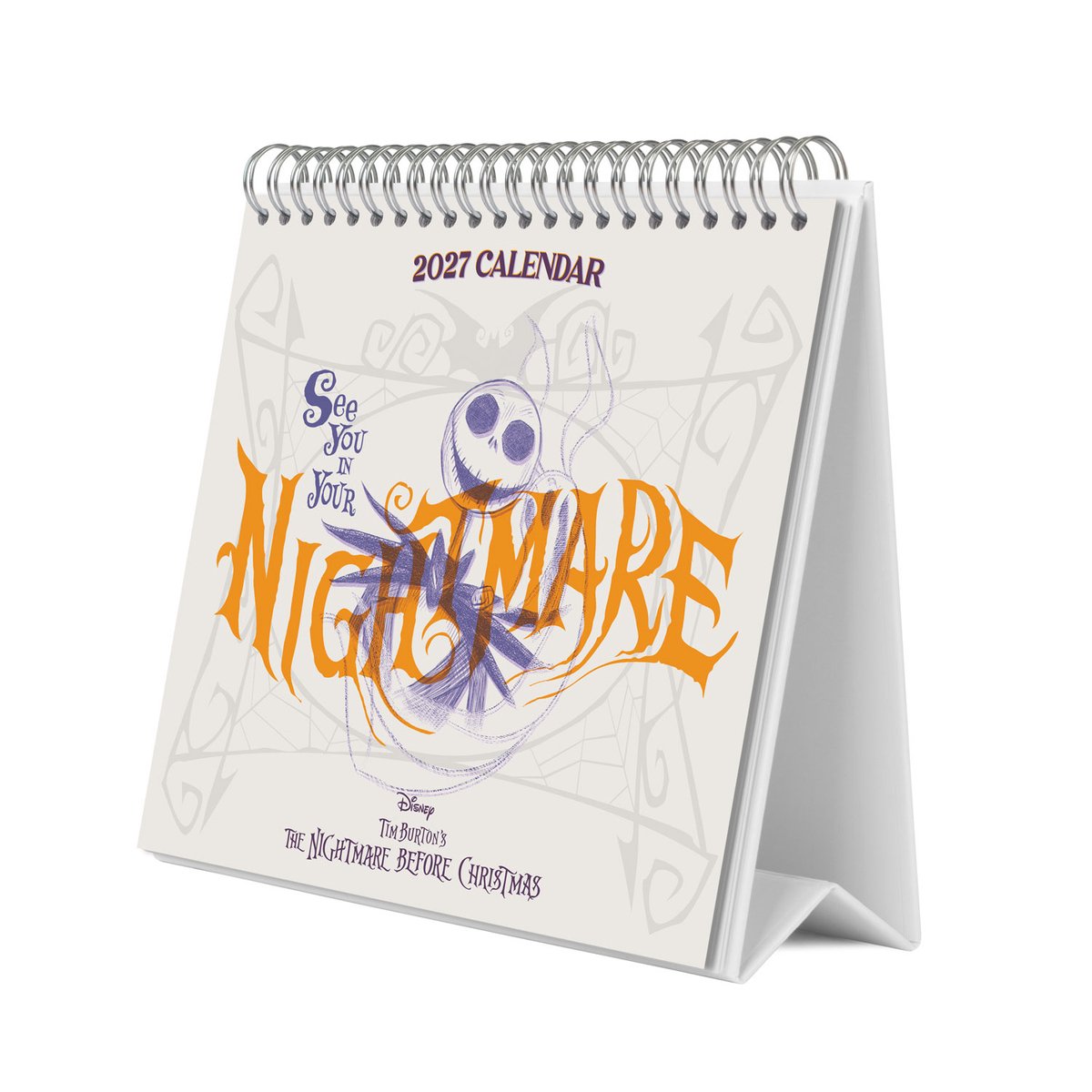 Disney Nightmare Before Christmas Desk Kalender 2027