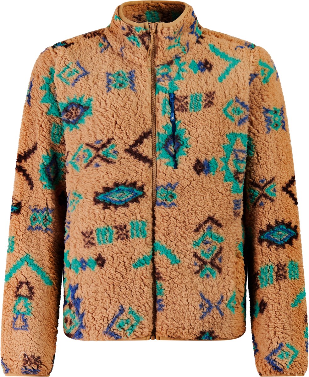 Protest PRTPayton Vest Dames Fleece Rits Met zakken Rushgreen