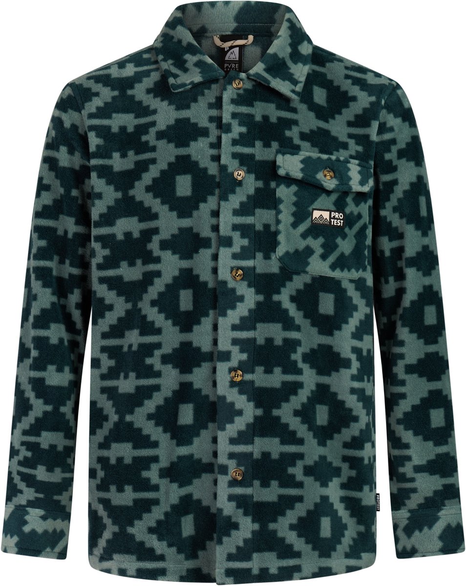 Protest PRTHowden - Shirt Heren - Overshirt - Outdoor - Knopen