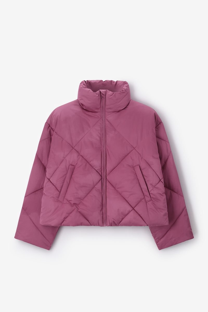 Sissy-Boy - Paarse quilted jas