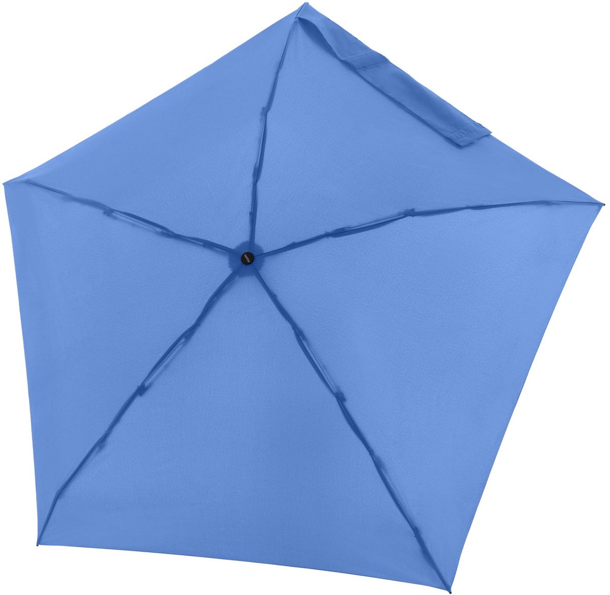 doppler paraplu Compact Nano Uni Solid Electric Blue blauw