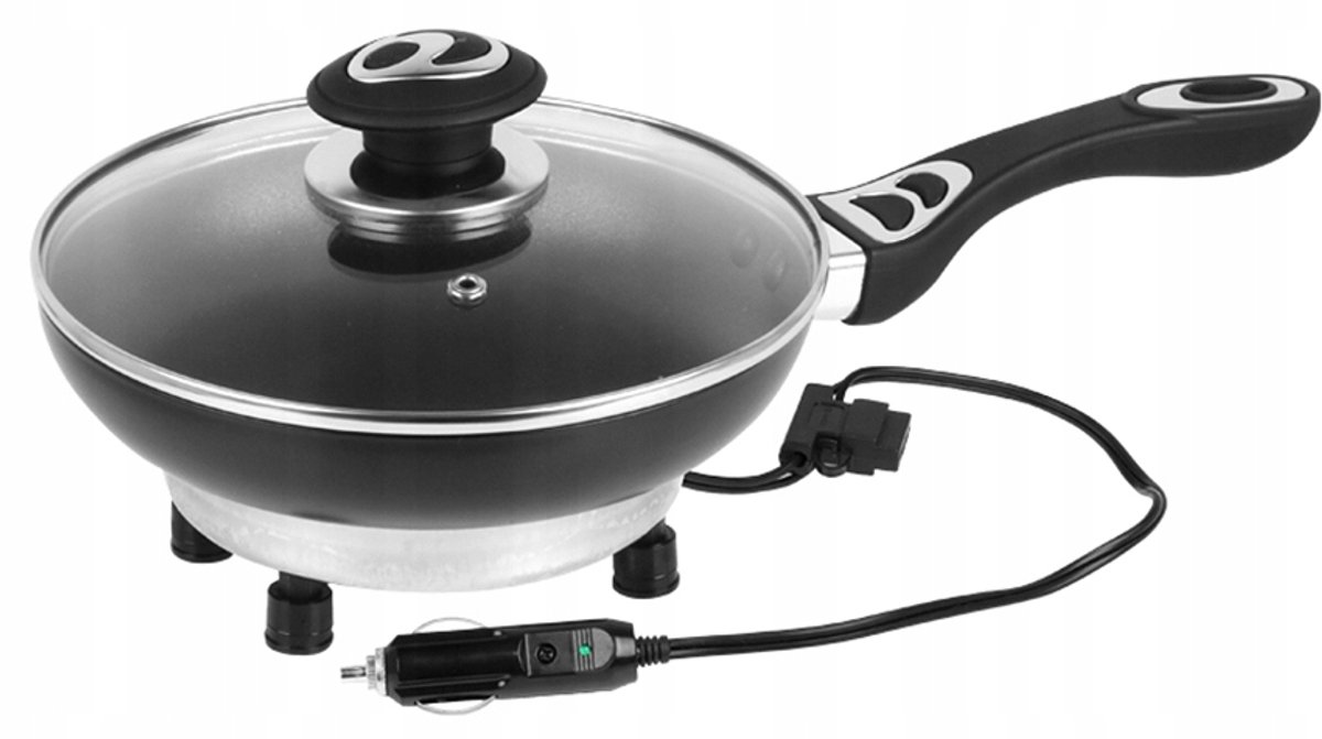 Elektrisch Kookplaat 12V 20cm - Ideaal voor Reizen