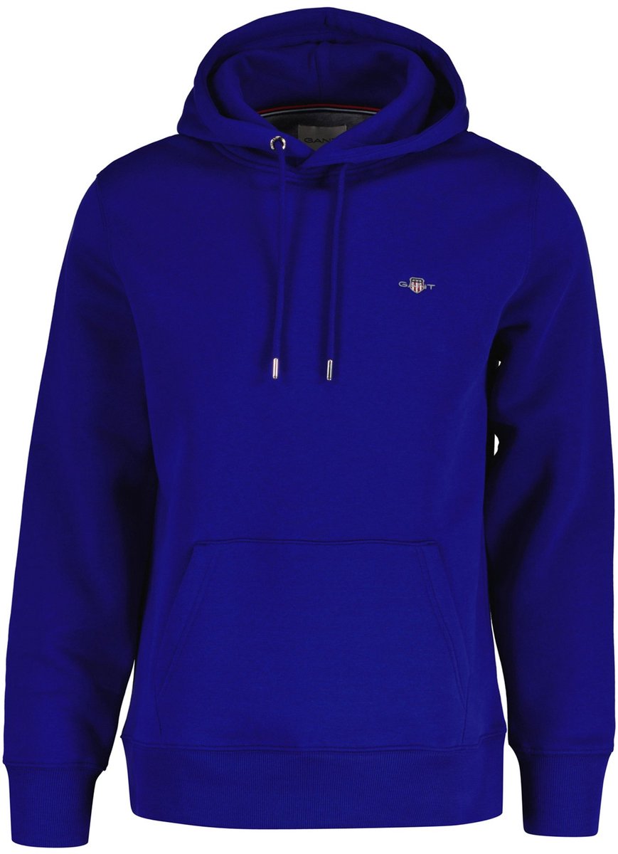 Gant Trui Shield Hoodie Subtle Logo Blauw / male