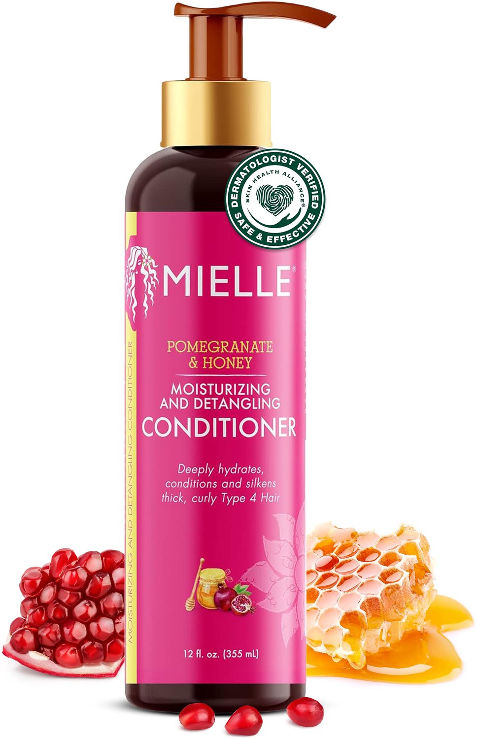 Mielle Pomegranate & Honey - Shampoo en Conditioner Set - 2 x 355 ml