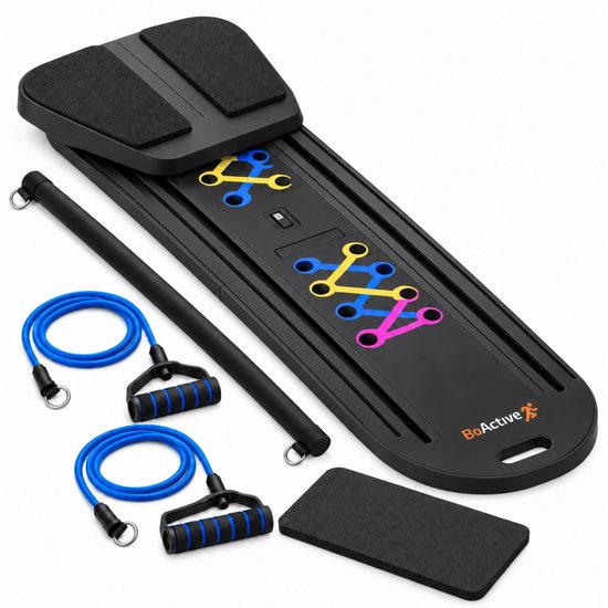 BoActive® Pilates Board Pro Opvouwbaar Fitness Board - BA-commerce - €39,95