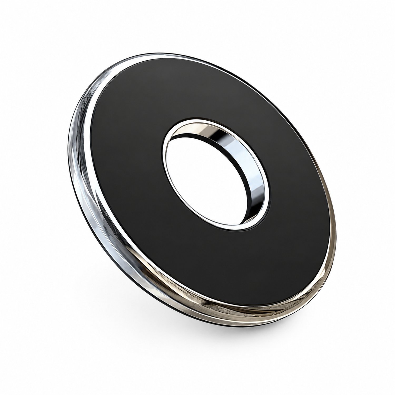 telefoonhouders auto - magnetische telefoonhouder voor dashboard of achterbank - zilverkleurige ringvorm