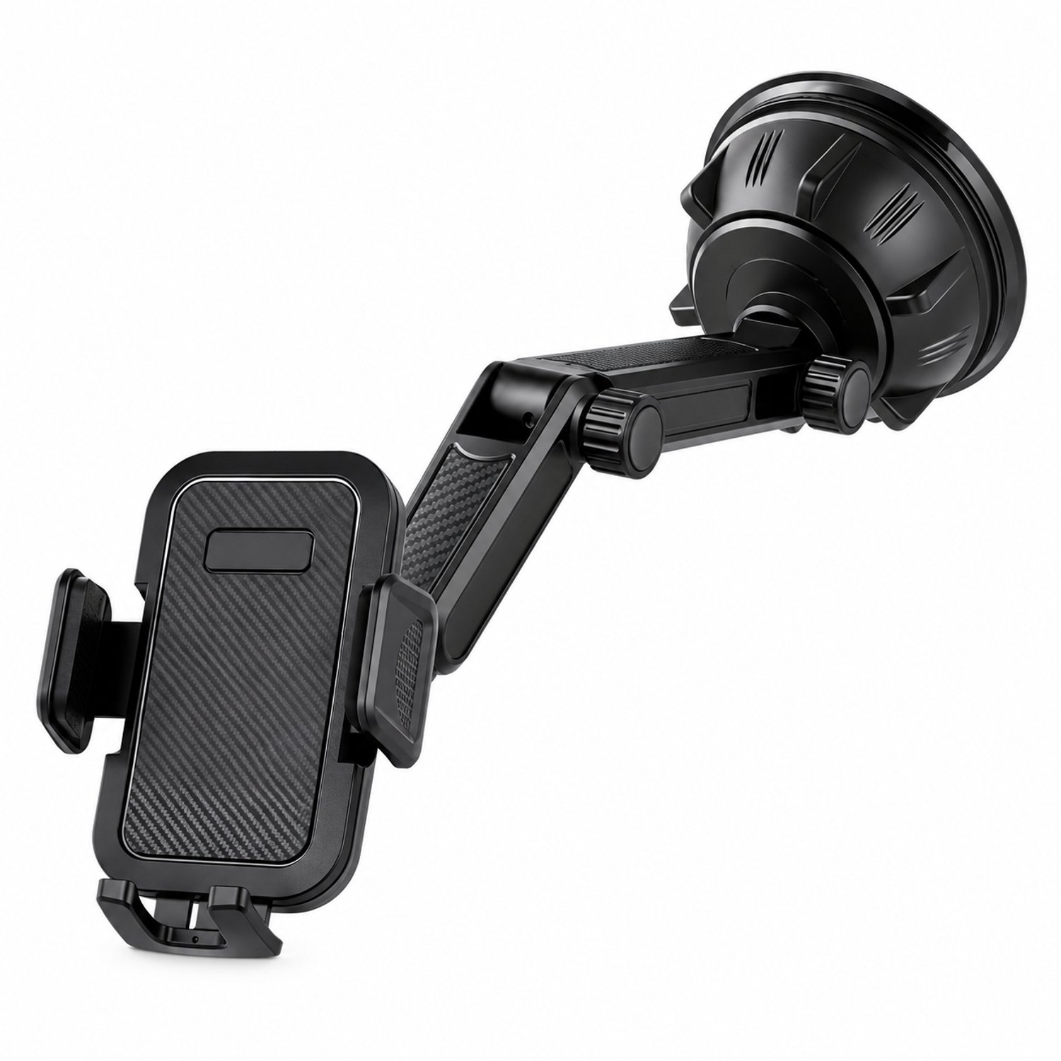 Telefoonhouder voor in de auto met zuignap en verstelbare arm