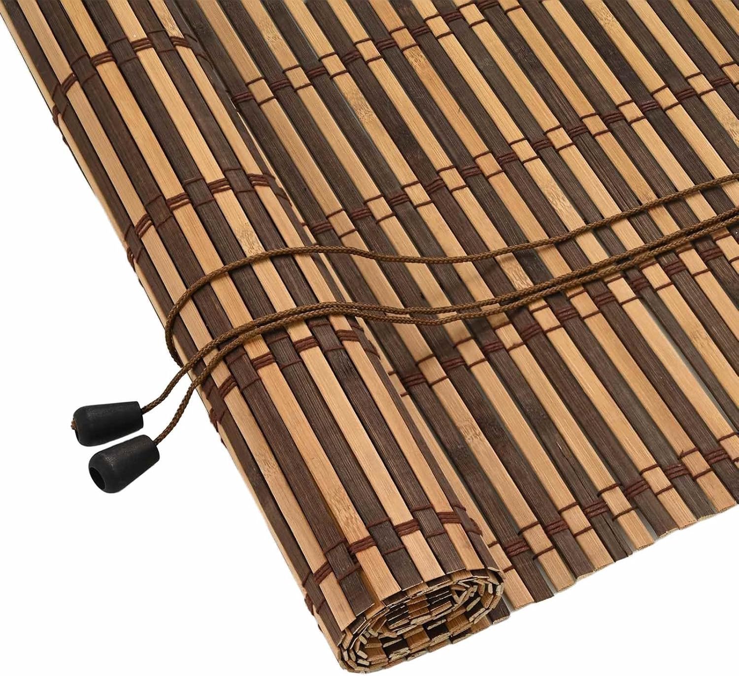rolgordijn 40 x 220 cm - bamboe - thermorolgordijn - inkijkbescherming - Vemera