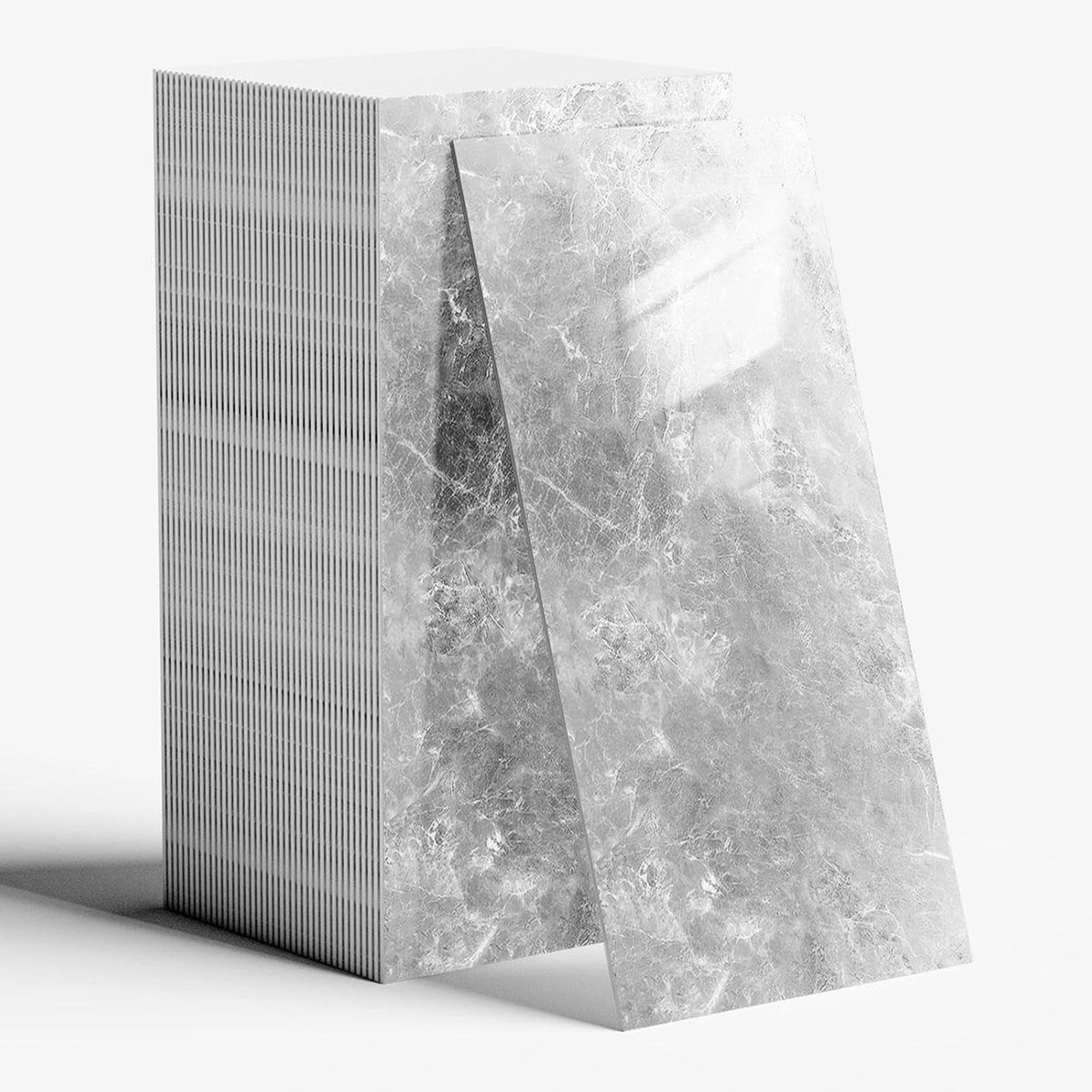 40 stuks wandtegels, zelfklevend, graniet, 60 cm x 30 cm, pvc-tegelstickers, marmer, voor slaapkamer, woonkamer, keuken, wasruimte, badkamer, waterdicht, oliebescherming, huurvriendelijk