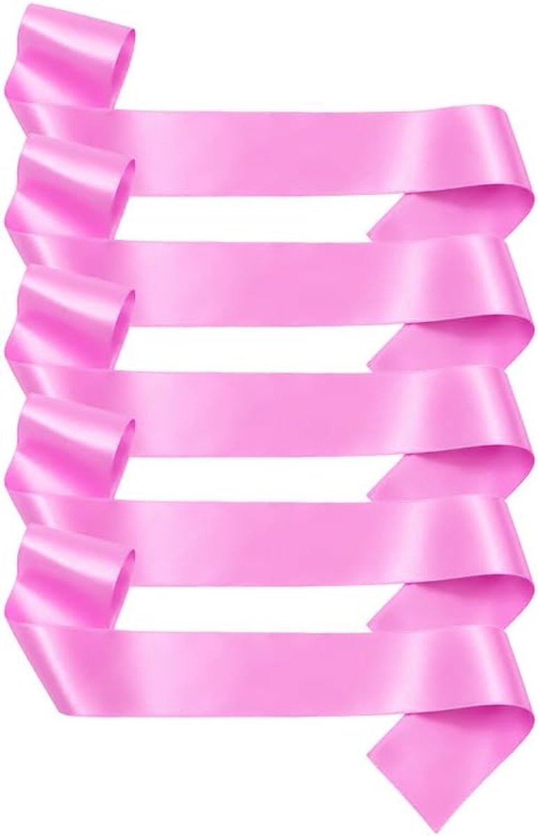 Sjaals, 9,7 x 160 cm, bruiloft (roze)