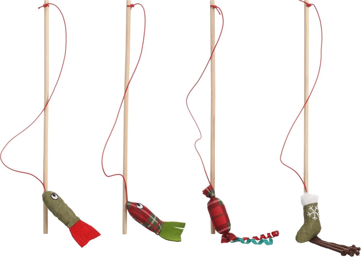 Colton kattenhengel assortiment display 53 cm