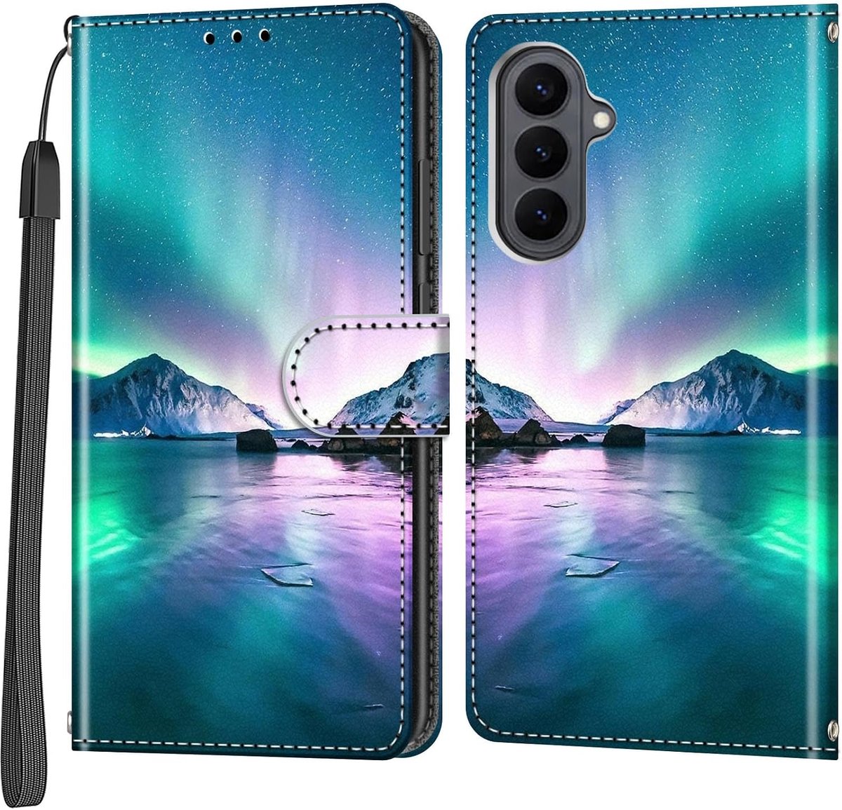 Hoesje voor Samsung Galaxy S26, Oceanische Aurora