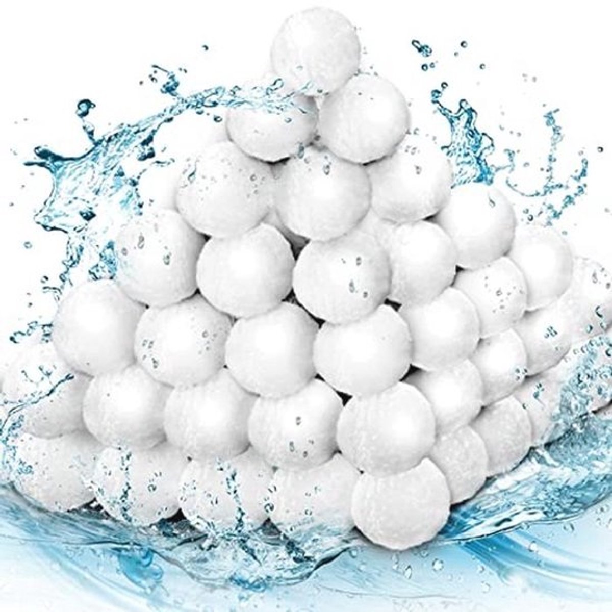 Duurzame Pool Filterballen voor Zandfilterinstallaties - Vervang 25kg Filterzand met 700g