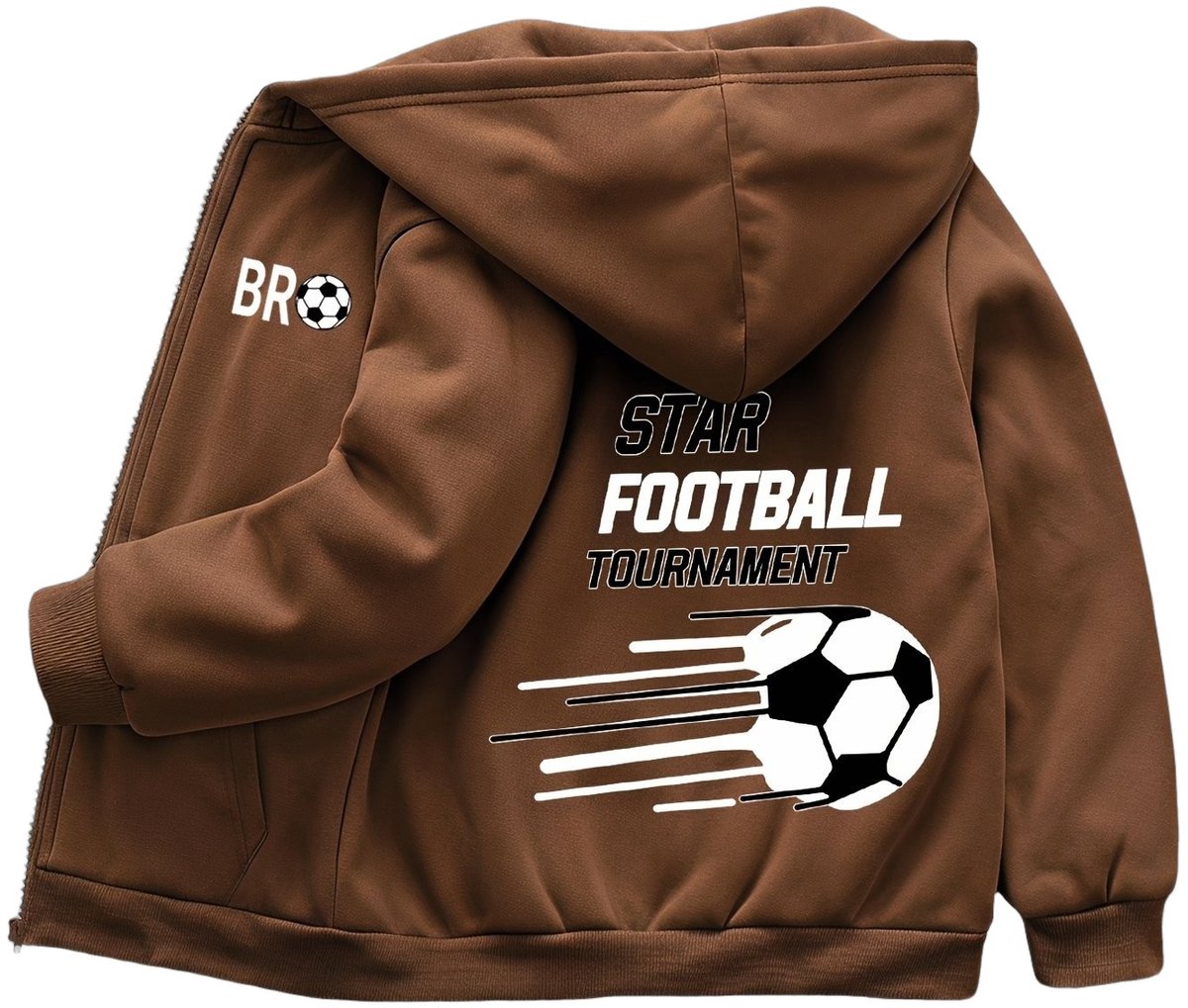Currero Winterjas Parka Jongens Lange Jas Wintermantel Overjas Gewatteerd Waterdicht Winter Stijlvol Mantel Kinderen 7-8 Jaar Koffiekleur