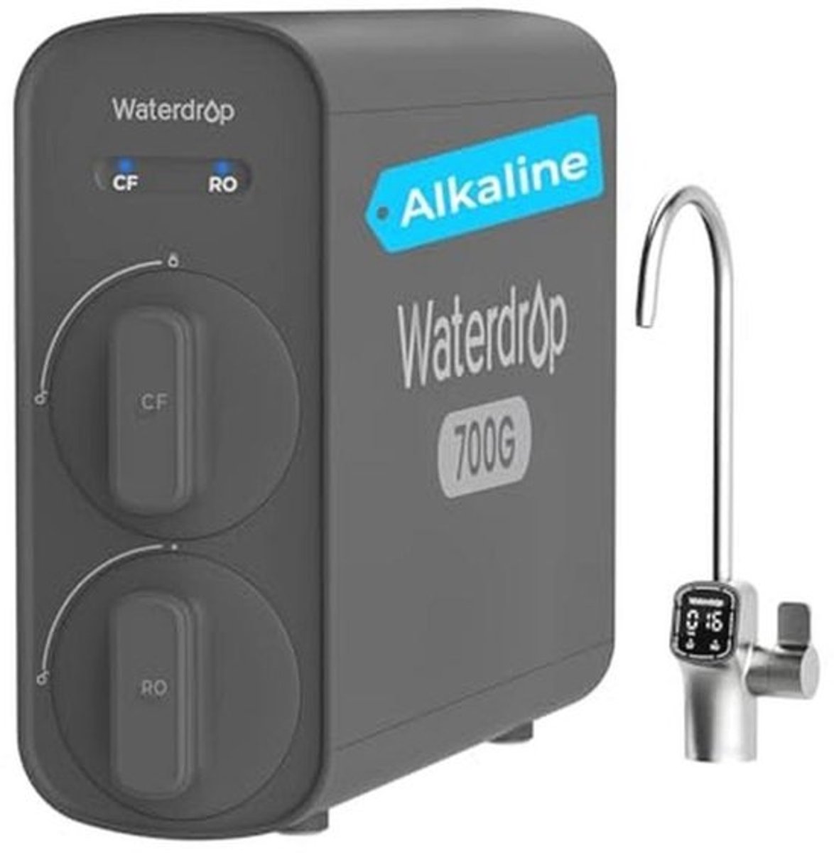 Alkaline Mineral PH+ Water Filter - 700G Reverse Osmosis System - 8 Stage RO Water Filter - NSF Certified