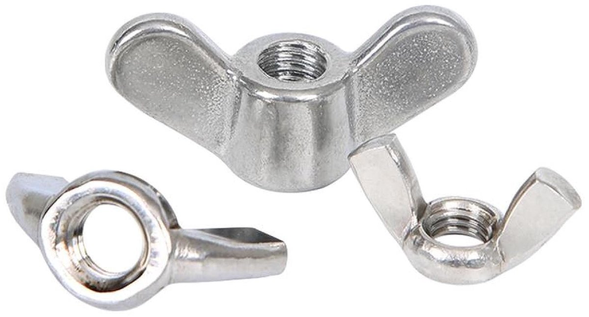 Vleugelmoeren 304 roestvrij staal M3-M20(Small ear M5 5PCS)