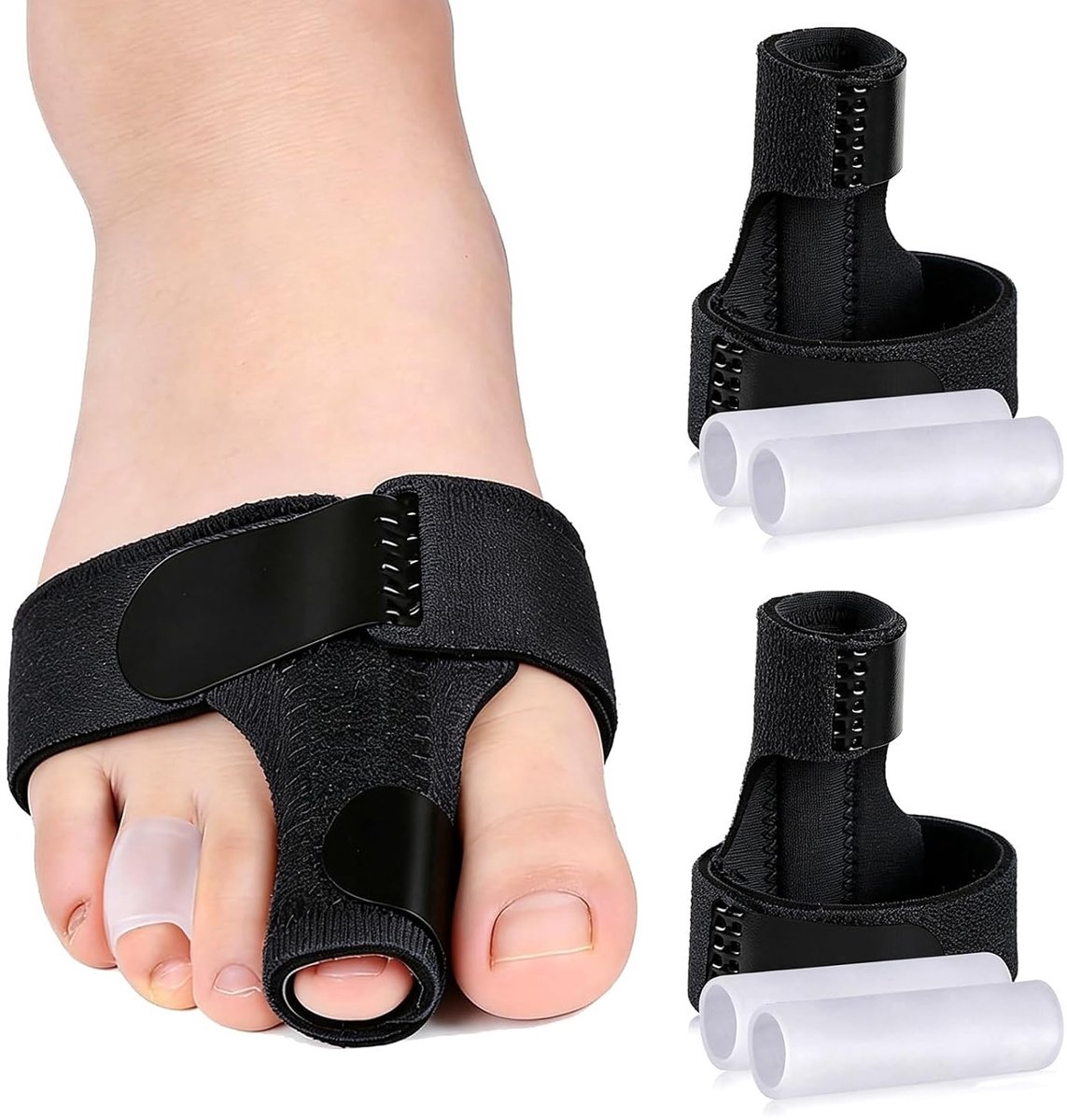 6 Stuks Teen Corrector Grote Separator Bunion Corrector Spreider