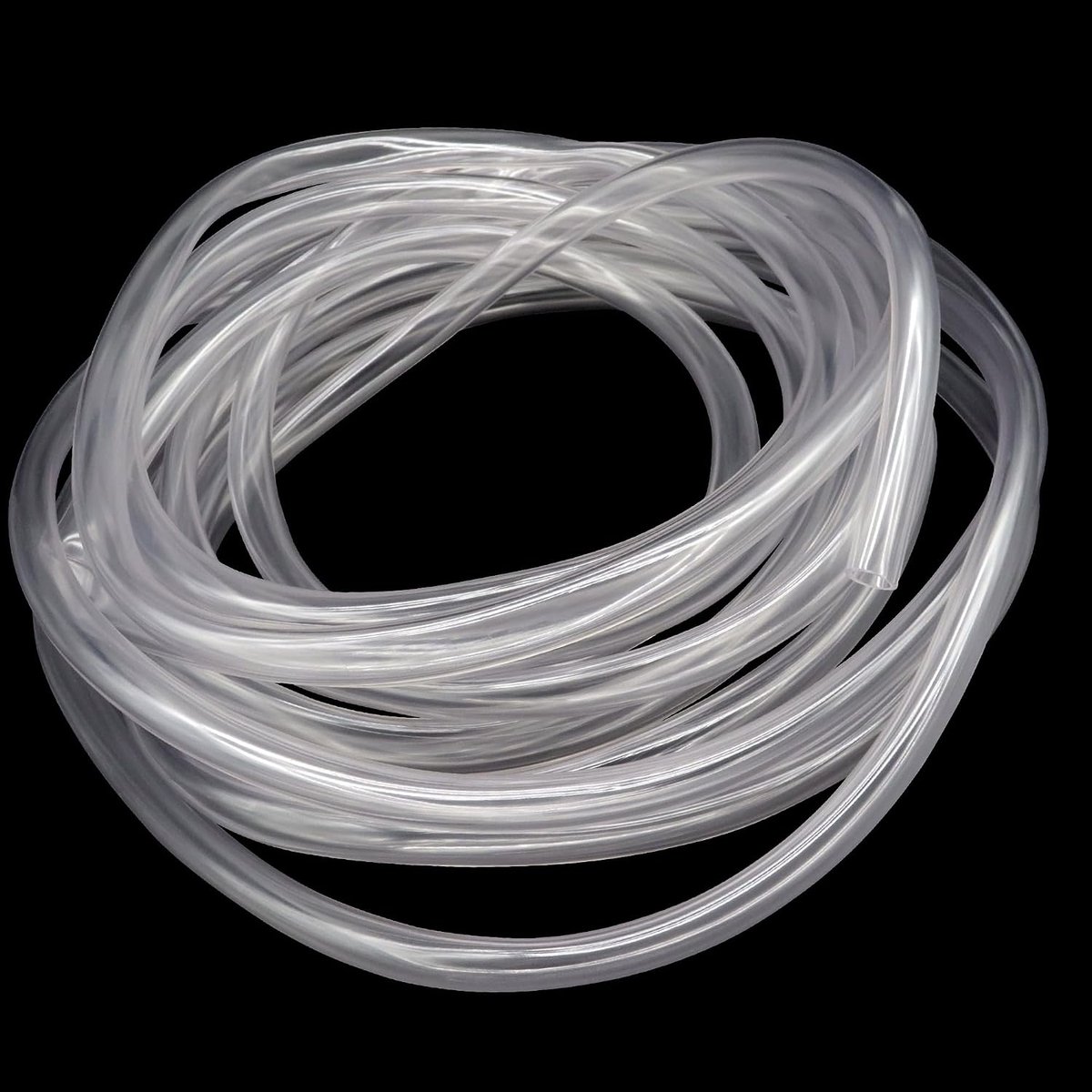 PVC-slang 8 mm binnendiameter x 12 mm buitendiameter - 9 m flexibele vinylslang voor gebruik in water, lucht en aquarium, lichtgewicht plastic buis