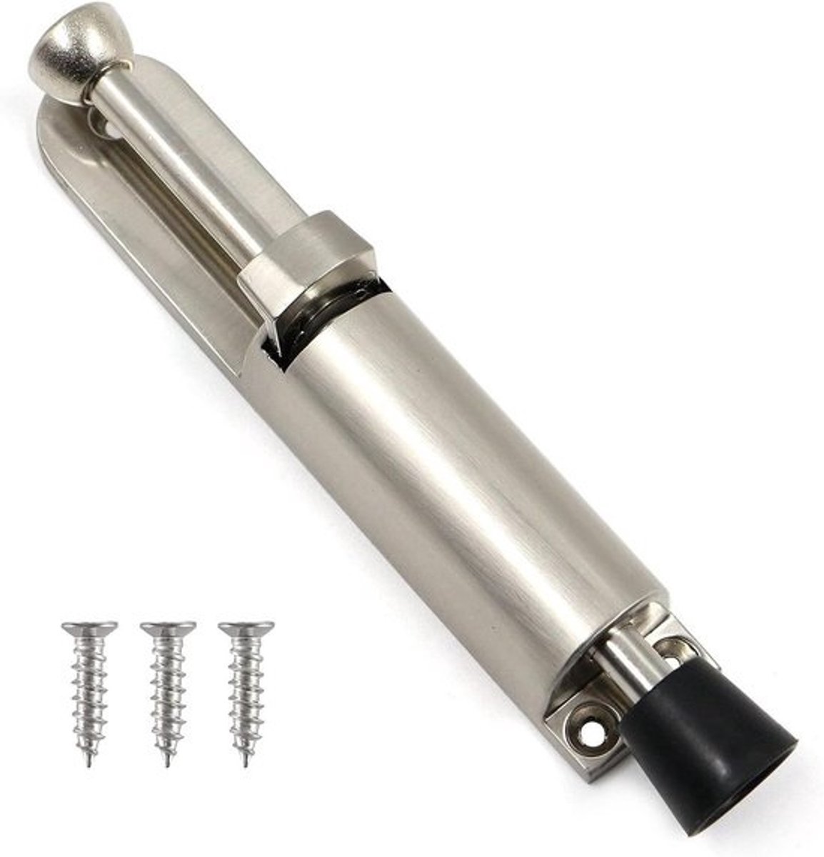 Duurzame Deurstopper van Zinklegering met Voetbediening voor Garagedeuren en Interne Deuren, Ideaal als Vloerhouder en Veermechanisme