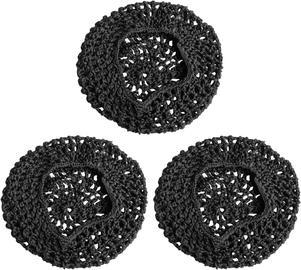 Haarnetten 3 Stuks - Gecodeerde Dikke Netten - Full Head Wrap Design - Ideaal Voor Kappers - ShopVlot