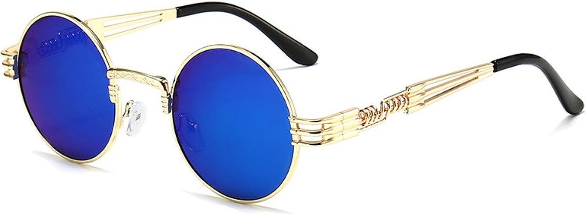 Zonnebril Steampunk Retro Zonnebril Dames Mannen Zonnebril Uv400 Shadow Driving Gothic Retro Zonnebril-Kleur-4