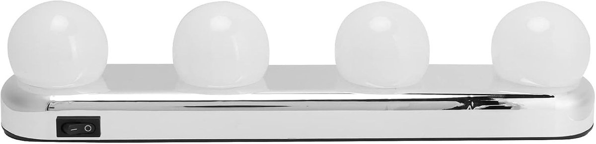 Complete Make-up Set met 4 Dimbare LED Lichten voor de Make-up Tafel, Verlichting voor Slaapkamer en Dressing Table