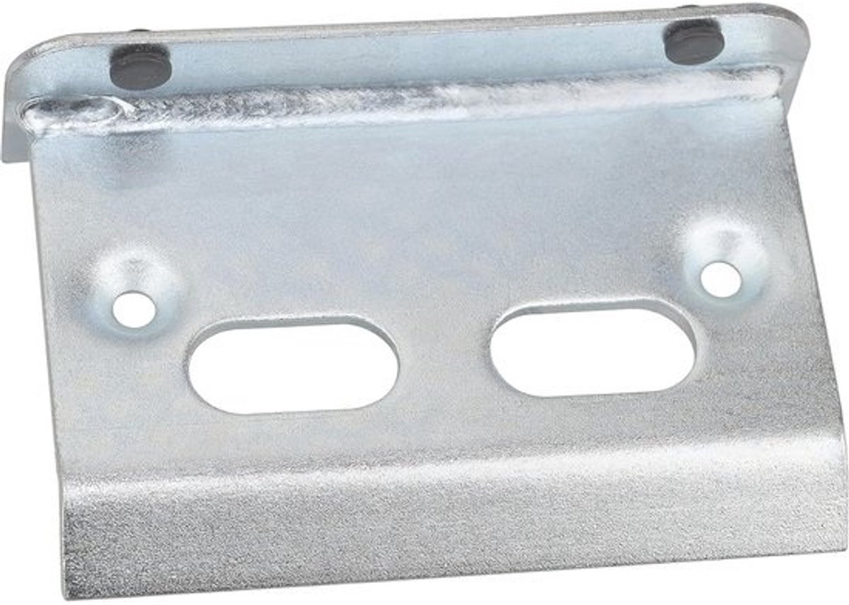 Zwarte Vloerstootstopper Poortaanslag voor Deuren en Poorten 150x100x5 mm