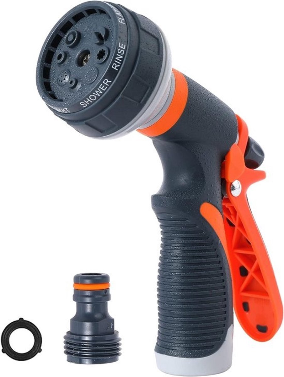 Tuinspuit met 8 Spuitstanden voor Tuin, Auto en Schoonmaak