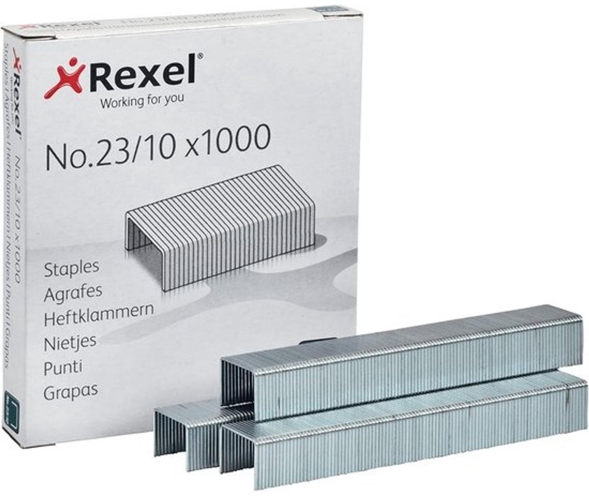 Stapels van Staal Type 23/10 voor Grote Heftafels - 1000 Stuks