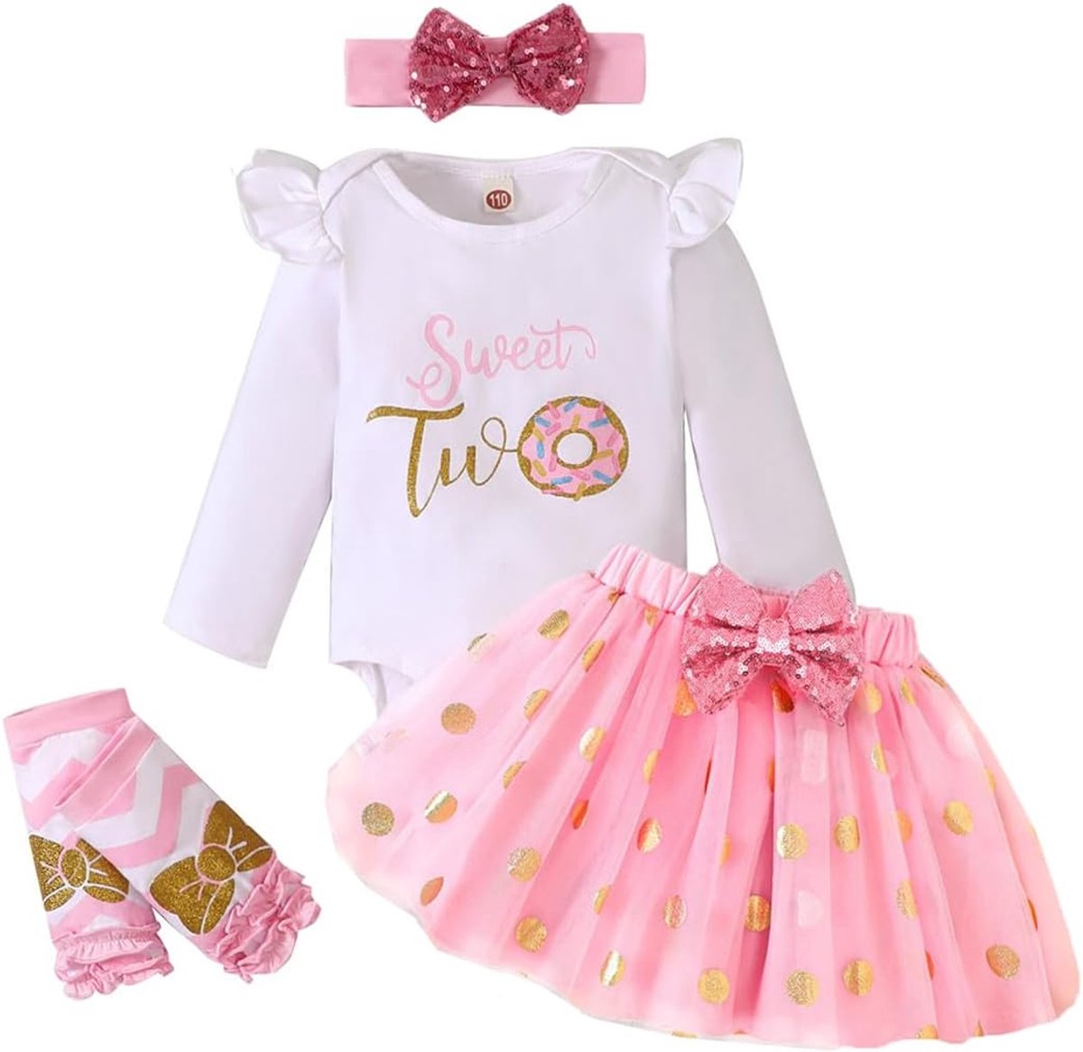 Jurken korte mouwen taart smash rok pailletten Tutu prinses jurk kledingset