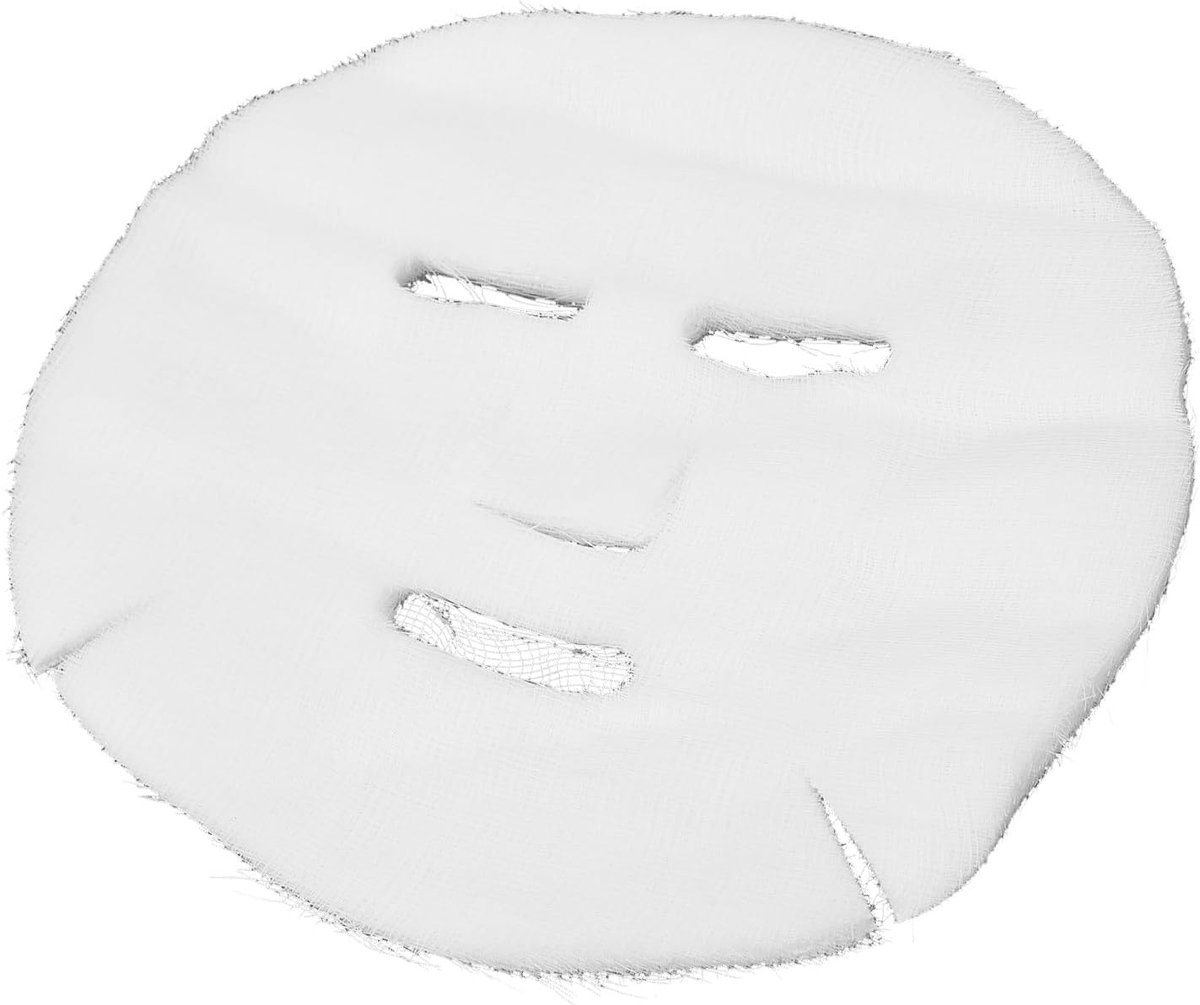 50 Sts Wegwerp Gezichtsmasker Gaas DIY Huidvriendelijk Voorgesneden