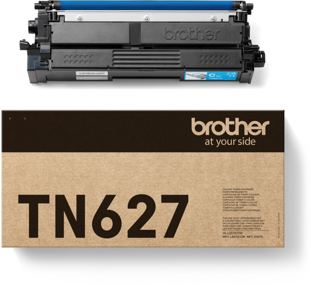 Image of Brother TN-627C tonercartridge 1 stuk(s) Origineel Cyaan