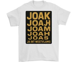 West-Vlaamse Dialect Shirt – JOAK JOAH JOAJ JOAM JOAH JOAS – Unisex T-Shirt voor Dames & Heren – Origineel Cadeau