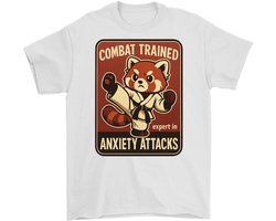 Grappig Karate Shirt – Combat Trained – Unisex T-Shirt voor Dames & Heren – Leuk Cadeau voor Mama en Papa