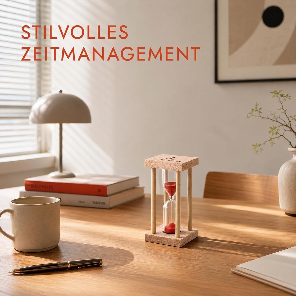 Mini Zandloper 1 Minuut - Ideaal voor Koken, Spelletjes en Oefeningen - Decoratie voor Woonkamer, Kantoor en Kinderkamer
