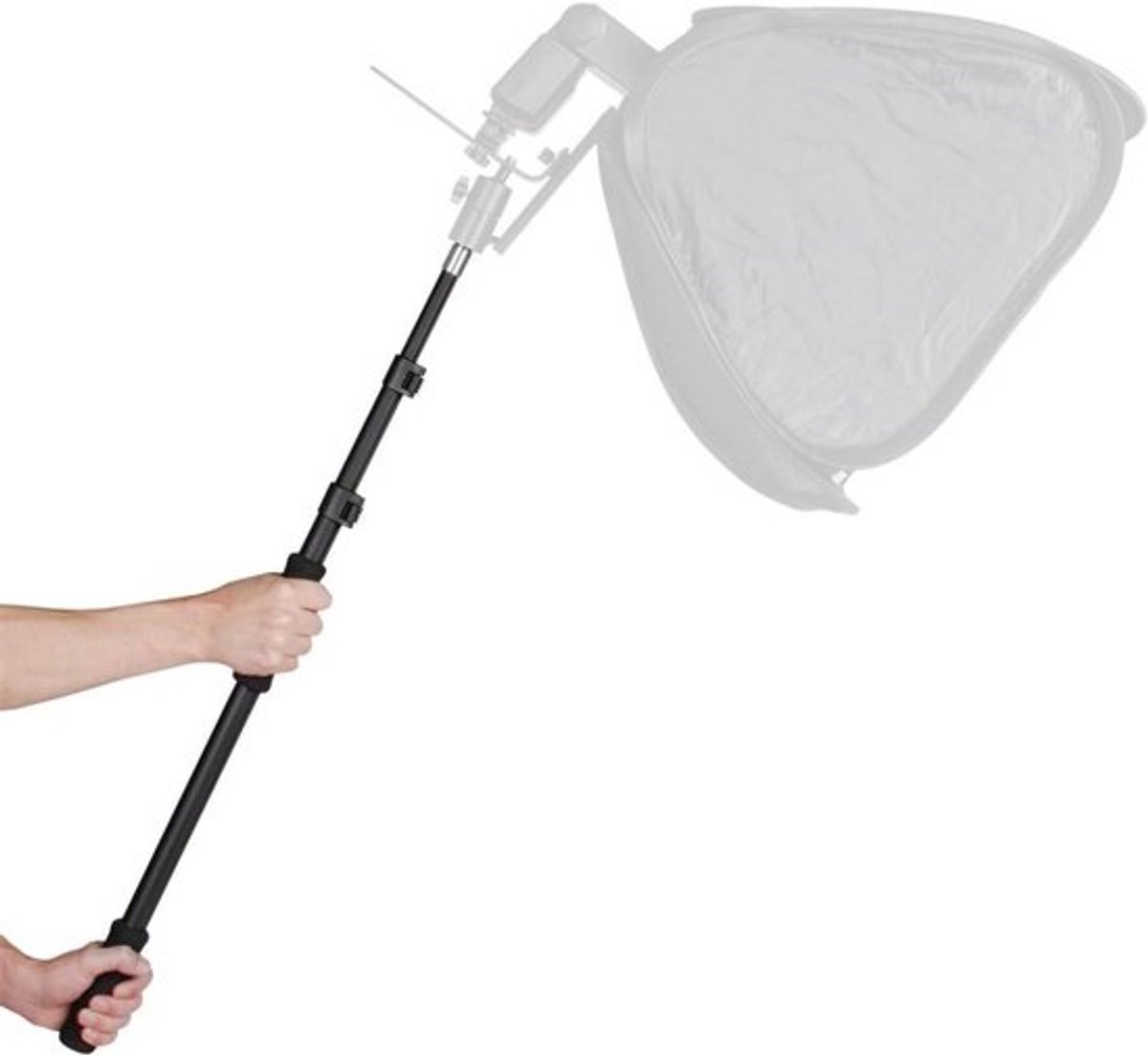 Telescopische Verlengarm met Handgreep 63-163 cm voor Professionele Belichting