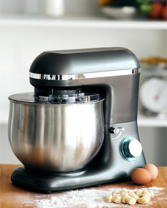 Kavo Deegmachine - Mixer met Kneedhaak - Kneedmachine - Grijs - 34cm x 25cm x 38cm van Kavo — afbeelding 5