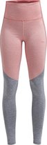 Röhnisch Sportlegging Melange Block Dames Roze/grijs Maat L