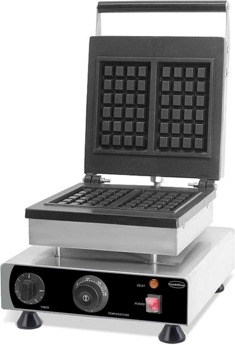 CombiSteel WAFELIJZER 2ST BRUSSELSE WAFEL - 7540.0055 - Horeca & Professioneel