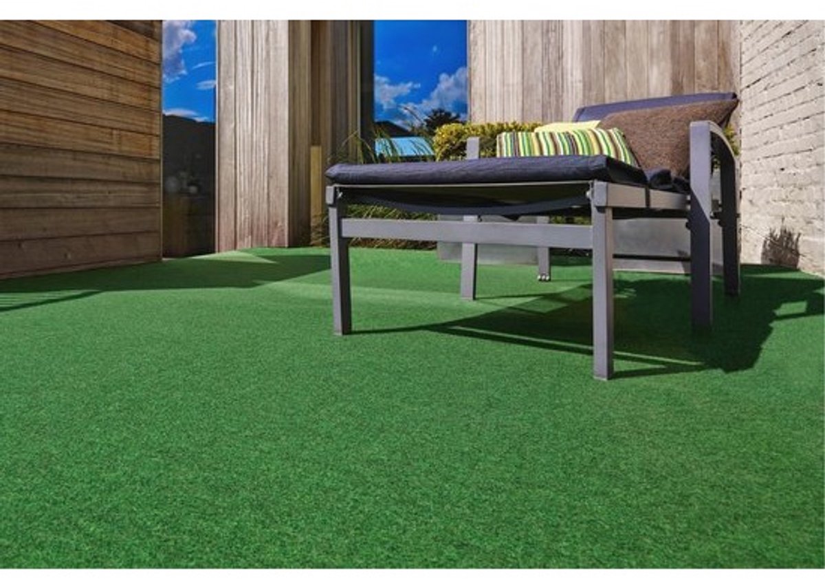 Kunstgras voor Buiten - Weerbestendig en Onderhoudsarm Balkonvloerbedekking 200 x 400 cm