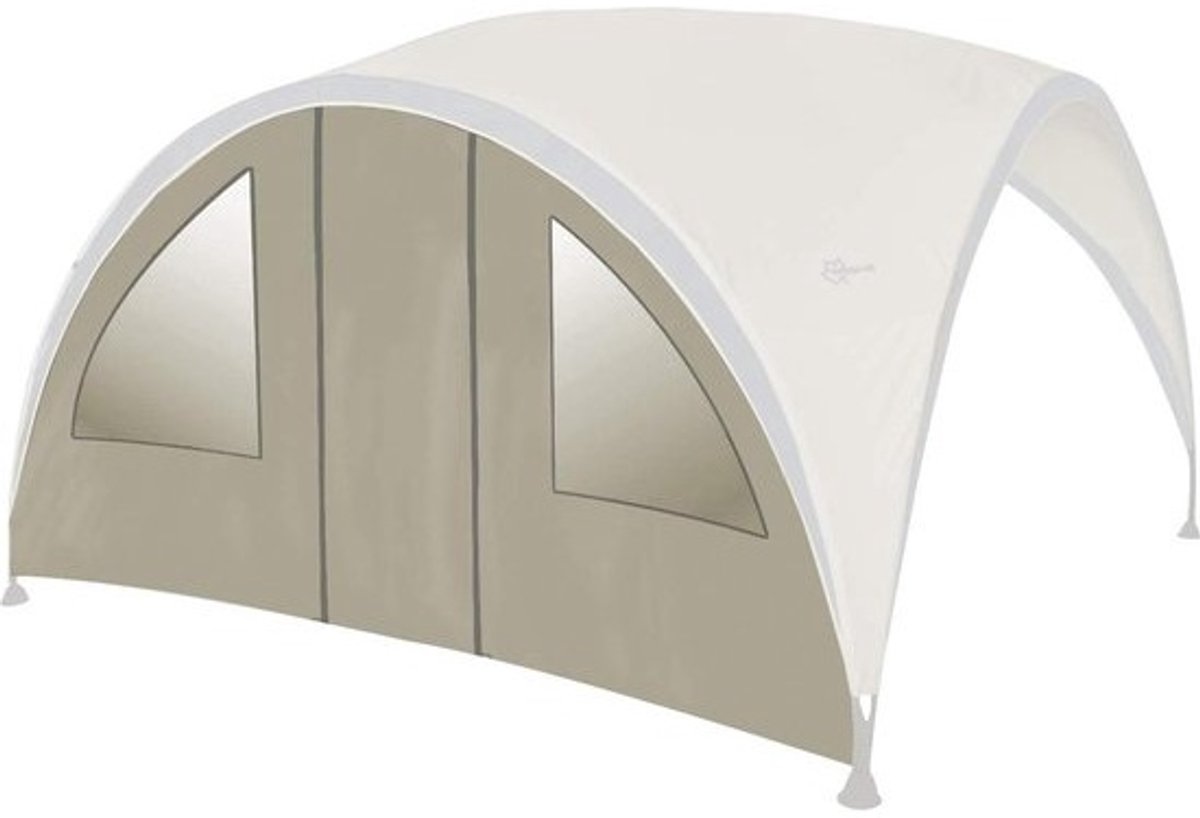 Party Shelter Zijraam met deur voor parasol - Grijs - Polyester - 370 x 239 cm - Maat M