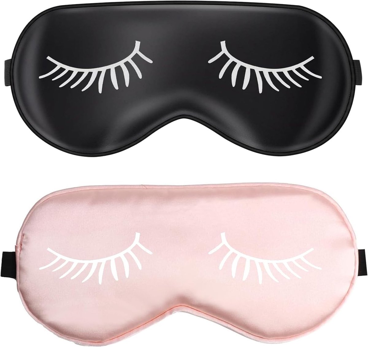 Zacht en lichtblokkerend slaapmasker voor volwassenen, ideaal voor reizen, dutjes en ontspanning, uniseks design met verstelbare band