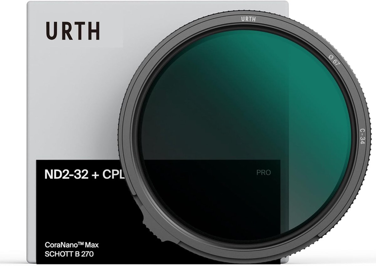 Filters 52 mm - variabel ND2-32 + polarisatiefilter - controleert schittering - behoudt perfecte belichting - ShopVlot